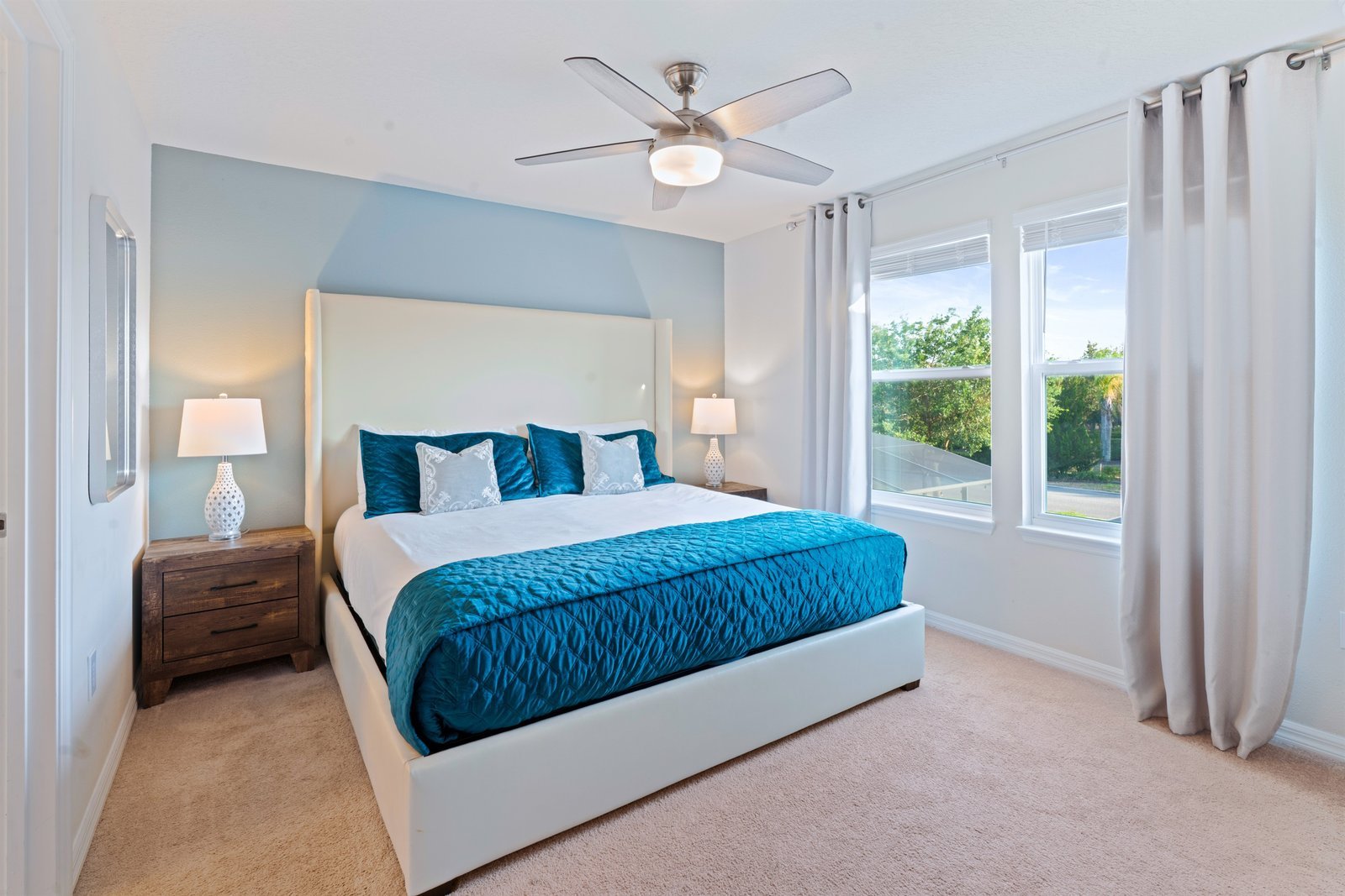 Fleur de Sel suite with ensuite bathroom, US King bed, and smart TV